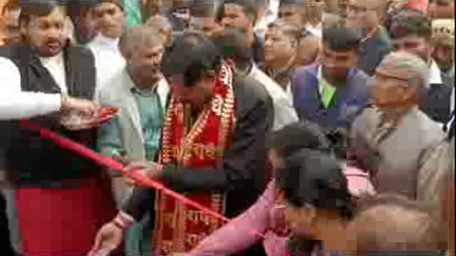 बल्देव ब्रज के प्रसिद्ध अगहन पूर्णिमा मेले का क्षेत्र की विधायक ने किया शुभारंभ 1 महीने चलेगा दाऊजी का लखी मेला