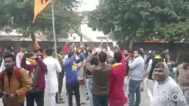 आज श्री रामजन्म प्राण-प्रतिष्ठा अक्षत कलश यात्रा का शुभारंभ कान्हा की नगरी मथुरा से शुभारंभ बङे हर्षोल्लास के साथ आरम्भ