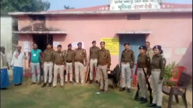 शांतिपूर्ण माहौल में संपन्न हुआ भीखनपुर पंचायत में वार्ड सदस्य का उपचुनाव 64% लोगों ने किया मताधिकार का प्रयोग