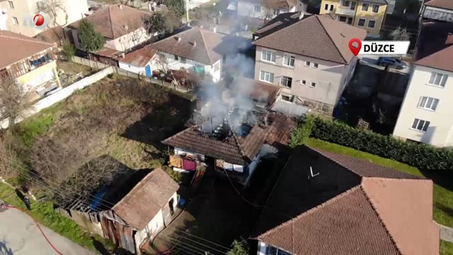 Sobadan Çıkan Yangın Evi Küle Çevirdi