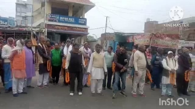 सूरजगढ़ा-केंद्रीय मंत्री गिरिराज सिंह का सूर्यगढ़ा में लोजपा आर के कार्यकर्ताओं  द्वारा भव्य स्वागत किया गया।