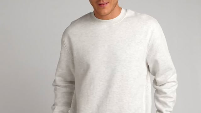 Video av Clasica unisex tröja med rund hals