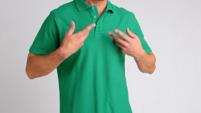 Video av Austral kortärmad unisex pikétröja