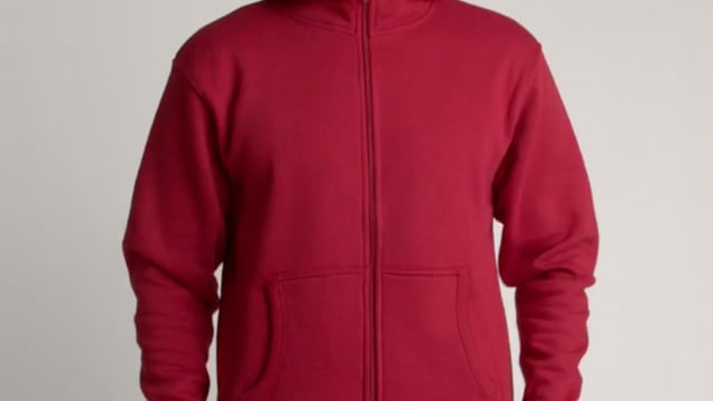 Video av Montblanc unisex hoodie med hellång dragkedja