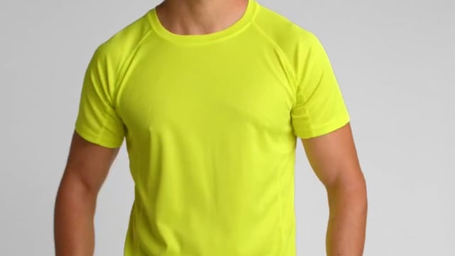 Video av Montecarlo kortärmad sport-T-shirt för herr