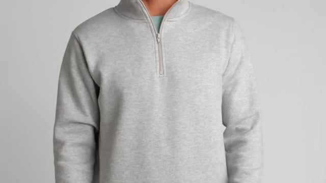 Video av Aneto tröja med kvartslång dragkedja