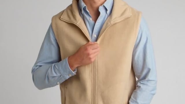 Video för Bellagio unisex fleeceväst