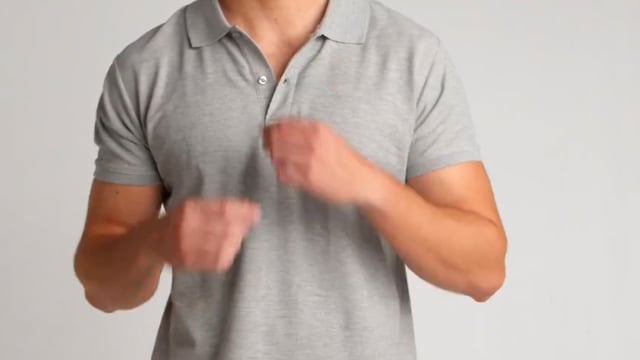 Video av Prince kortärmad piké ekologisk bomull herr