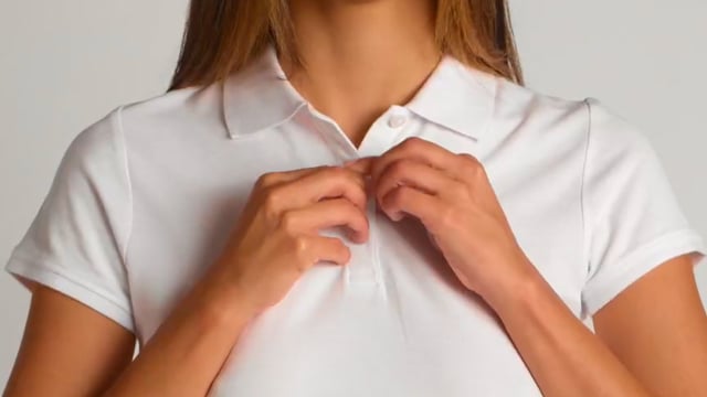 Video av Prince kortärmad piké ekologisk bomull dam