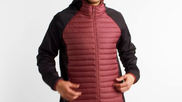 Video för Minsk unisex isolerad hybridjacka