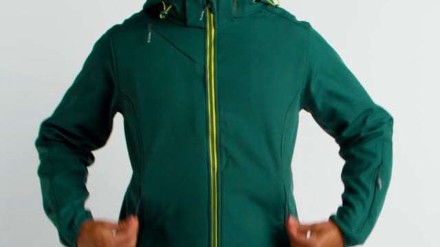 Video av Siberia unisex softshelljacka