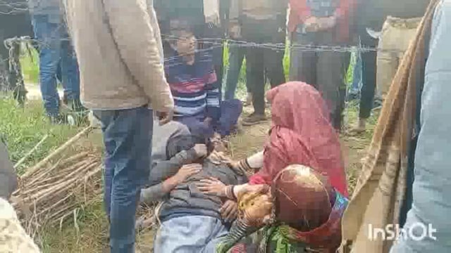 राजा माट रोड पर इटोकरी के समीप पशुओं की रखवाली करने के लिये लगे तारों के करंट की चपेट में आने से हुई युवक की मौत