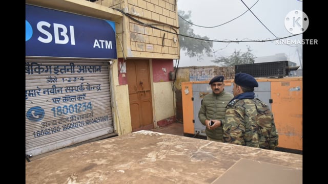 रात की घनी पुरी में कर उखाड़ ली गई एटीएम मशीन कांगरोल कस्बा स्थित एसबीआई ब्रांच की एटीएम मशीन को उखाड़ ले गई चोर