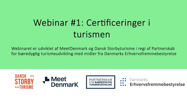MDK - Bæredygtigt boost, Webinar 1