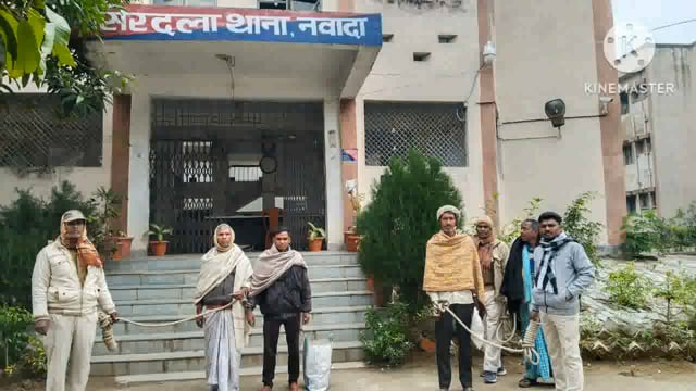 पुलिस ने अलग-अलग जगह से चार वारंटी को गिरफ्तार कर भेजा न्यायालय