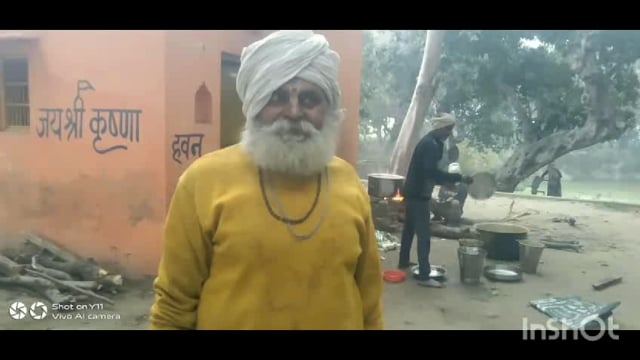 थाना फरह क्षेत्र गांव कुरकंदा कदमखंडी आश्रम खिचड़ी के महाप्रसाद का आयोजन किया गया