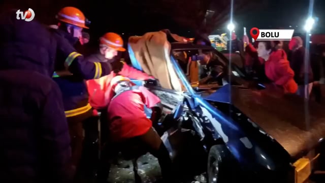 Bolu’da Feci Kaza 6 Yaralı