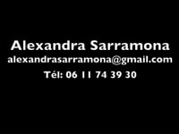 Démo comédienne Alexandra Sarramona