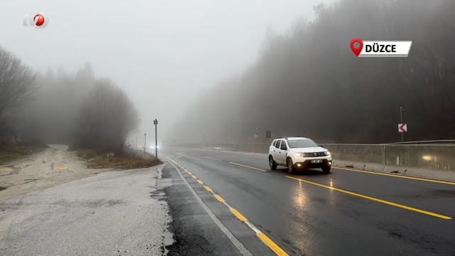 Bolu Dağı'nda Görüş Mesafesi 20 Metreye Düştü