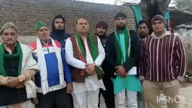 गोवर्धन क्षेत्र में किसानों की समस्याओं को लेकर किसान यूनियन ने दिया चार सूत्र मांगों को लेकर ज्ञापन