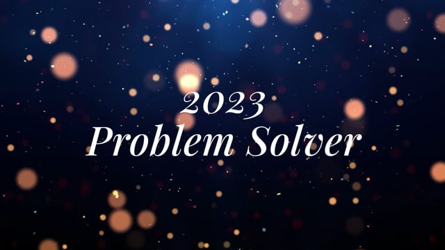 2023 Problem Solver: Bailey Ronnebaum