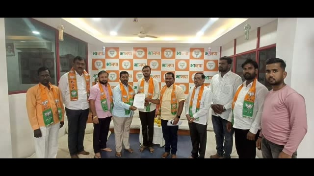 रामेश्वर चांडेश्वरे यांची उदगीर भाजपा युवा मोर्चा शहर अध्यक्षपदी निवड