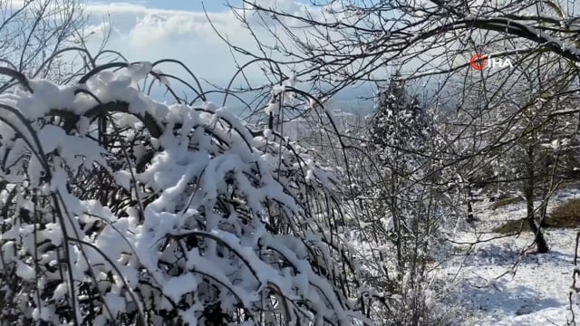 Özlenen Kar Kentte Kartpostallık Görüntüler Oluşturdu