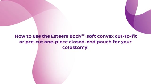 Product video: ConvaTec Esteem Body Soft Convex One-Piece Closed-End Pouch - With Window