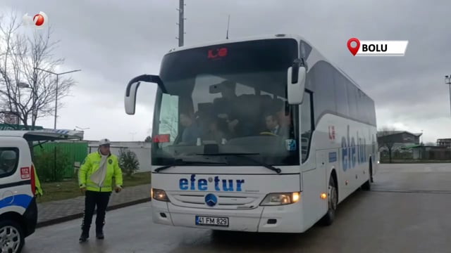 Otogarda Kış Lastiği Uygulaması