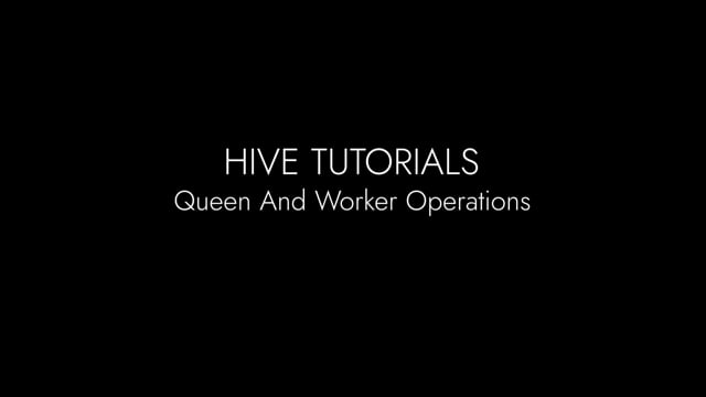 Queen / Worker Device Operation