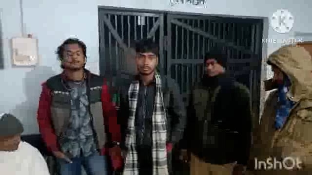 सूरजगढ़ा -रंगदारी मांगे जाने को लेकर दो व्यक्ति को किया गया गिरफ्तार पुलिस हिरासत में भेजा गया लखीसराय न्यायालय।