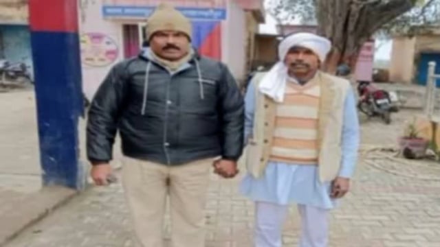 माननीय न्यायालय द्वारा उद्घोषित वारंटी अभियुक्त को थाना मदनापुर पुलिस ने उसके ही मकान से किया गिरफ्तार