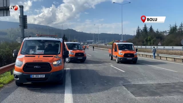 Bolu Dağı Tüneli İstanbul İstikametinde Tünel Tüpü 60 Metre Uzatılacak