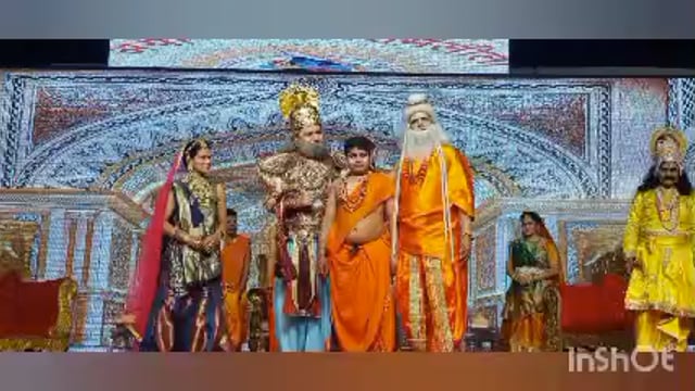 इटियाथोक के व्यवसायी नवल किशोर सोनी ने श्री अयोध्या धाम में चल रही रामलीला में किया प्रतिभाग बाजार वासियों दी बधाई