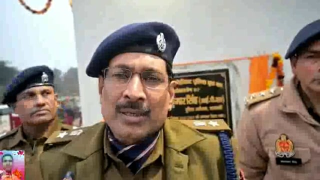 Ram Snehi Ghat Mein navnirmit police bhoot ka SP Shri Dinesh Kumar Singh ne kiya udghatan