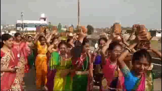 शहरात विद्यार्थ्यांनी जनजागृती रॅली काढत नागरिकांना दिला संदेश