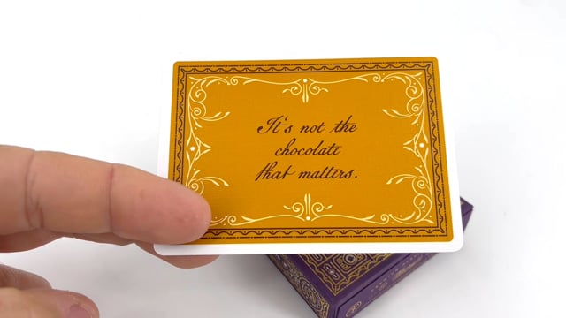 Video Wonka Playing Cards by Theory11