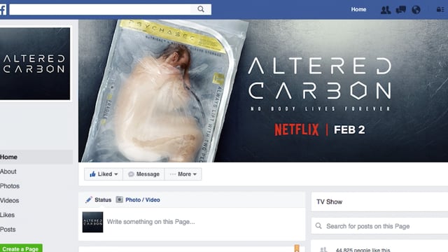 Altered Carbon Key Art