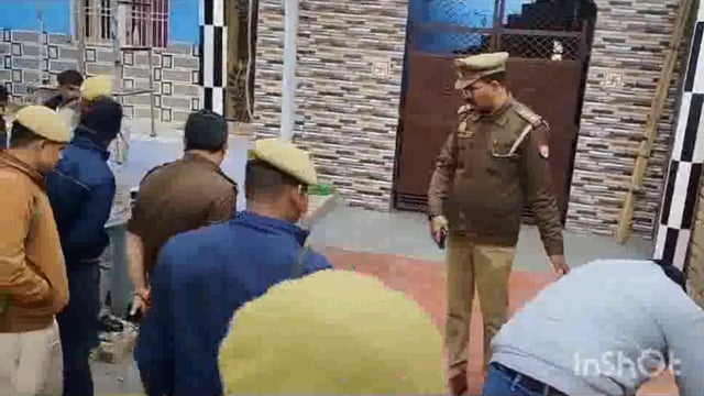 नाली के विवाद को लेकर भतीजे ने चाचा  की गोली मारकर की हत्या