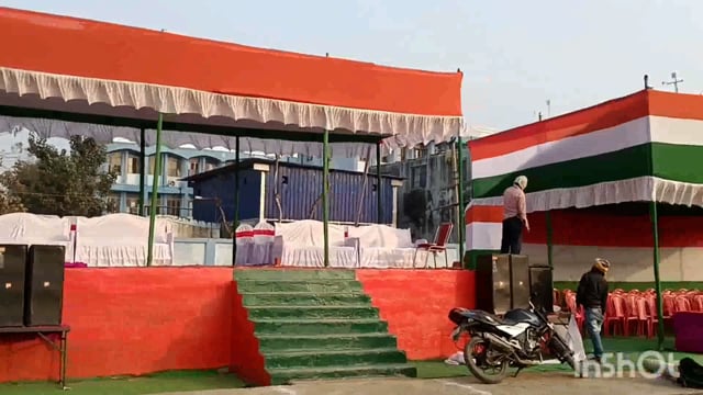 लखीसराय जिला मुख्यालय गांधी मैदान परिसर में मनाया जाएगा 74वां गणतंत्र दिवस तैयारी हुई पूरी