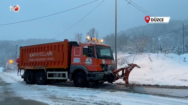 Bolu Dağı Trafiğe Kapandı