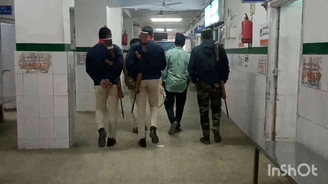 लखीसराय जिले के बन्नू बगीचा थाना क्षेत्र से 2 लाख का इनामी नक्सली को गिरफ्तार कर सदर अस्पताल मेडिकल जांच बादभेजा गया जेल