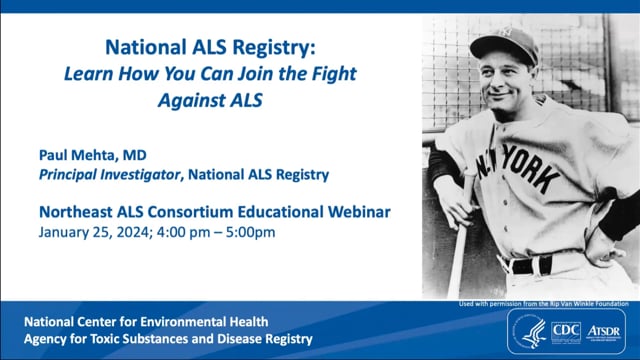 National ALS Registry: Learn How You Can Join the Fight Against ALS Screen Grab