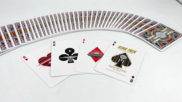Video Star Trek Playing Cards - Light