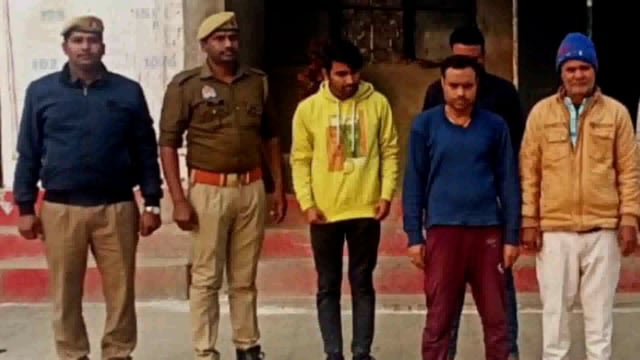 बलरामपुर उतरौला पुलिस ने पांच को किया गिरफ्तार जानिए क्या है पूरा मामला।