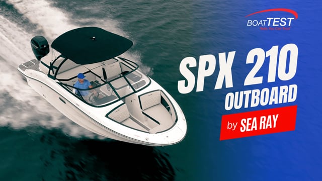 Sea Ray SPX 210 Outboard (2024) Review | BoatTEST