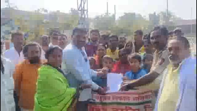 होणाळी येथे झालेल्या घटनेचा सोमनाथपूर येथे केला जाहीर निषेध