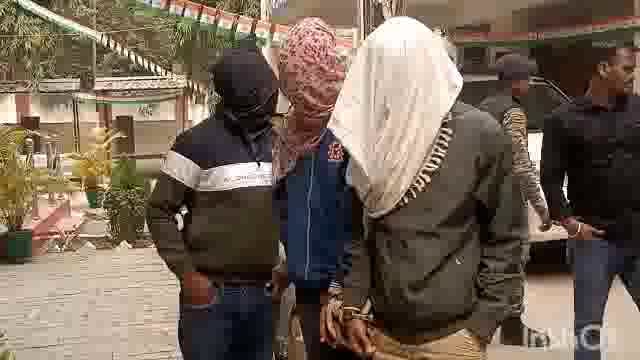 साइबर ठगी गिरोह के तीन अपराधी गिरफ्तार पुलिस अधीक्षक ने प्रेस वार्ता में दी पूरी जानकारी