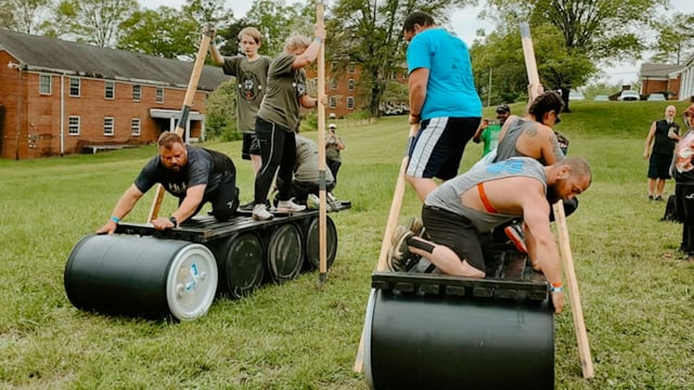 Video: Shepherds for Sheepdogs - Fitness Games Charity Event - Lenoir, NC