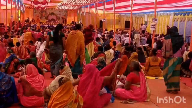 लखीसराय शहर के नया बाजार बाजार समिति के मैदान परिसर में दो दिवसीय विराट ज्ञान यज्ञ की हुई शुरुआत